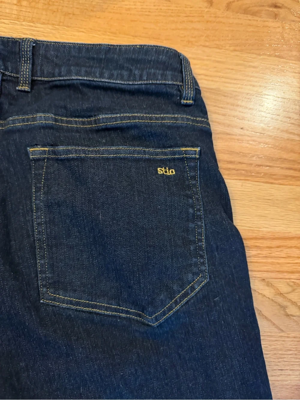 Stio Men's Slim Straight Dark Blue Jeans